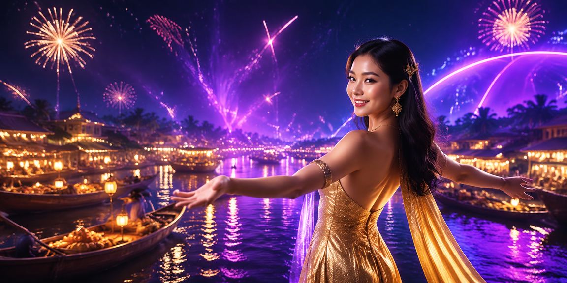 Không gian giải trí casino neon sôi động tại vùng đồng bằng sông Cửu Long